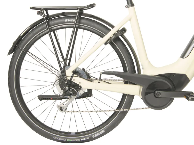 Raleigh Motus Gran Tour Step-Through Derailleur Electric Bike - Cream-8